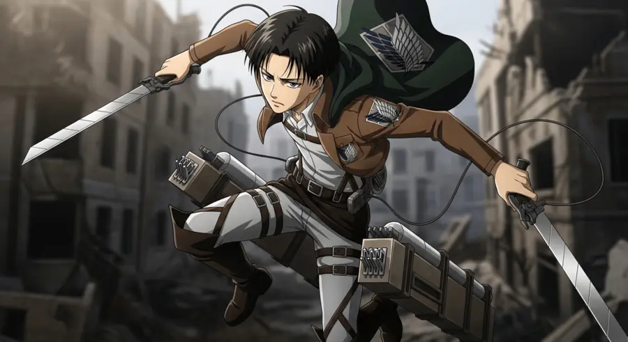Levi Ackerman from Attack on Titan